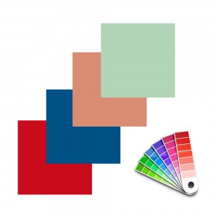 Каталог стандартных цветов линеарных металлических панелей